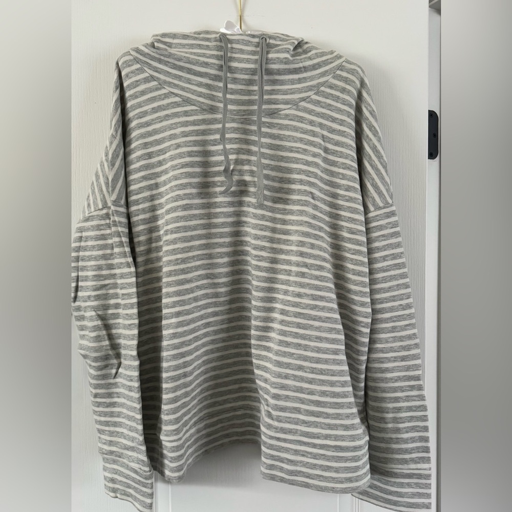 A New Day/Target - Sweatshirt - Gray/white striped